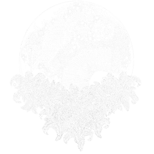 Moonshine White Orb Logo